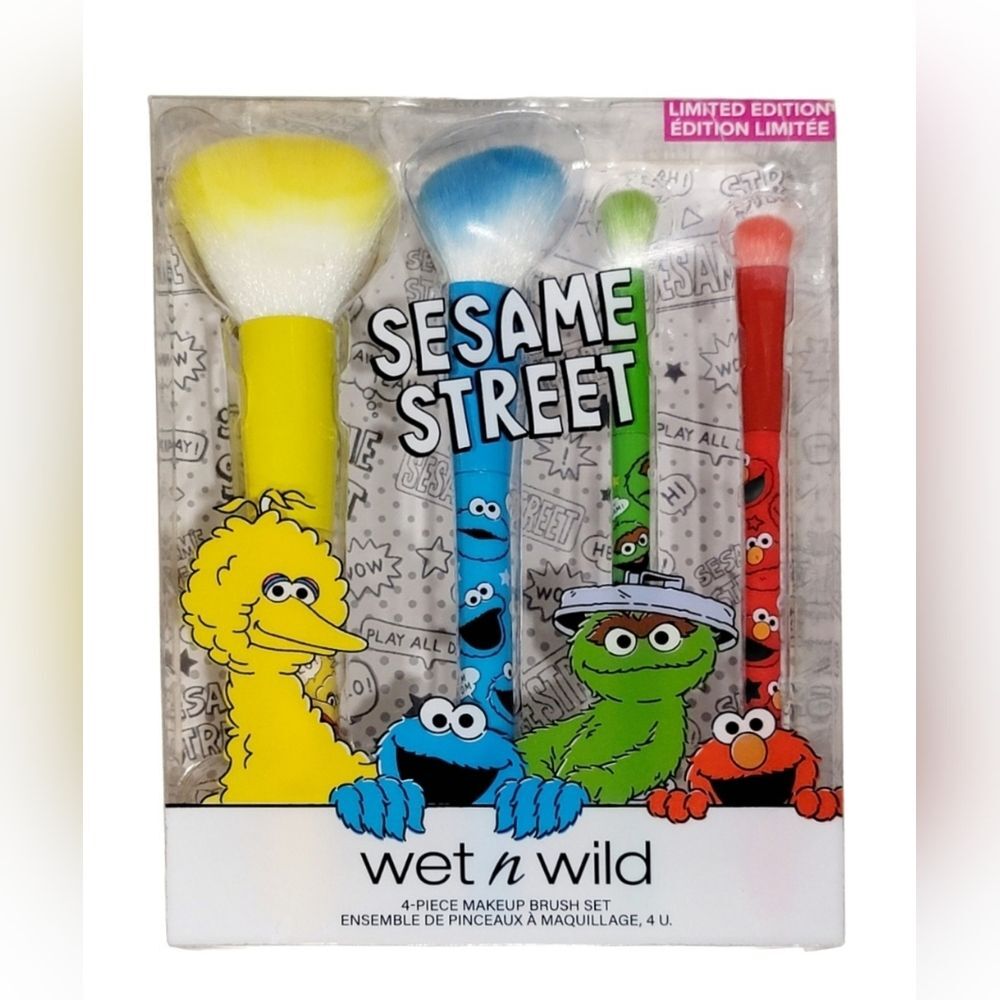 NWT Sesame Street + Wet N' Wild Limited Edition Makeup and Makeup Bag Lot - Picture 5 of 14